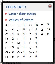 Lexulous Scoring Not Scrabble The Broad Brush Facebook Lexulous Tile Values