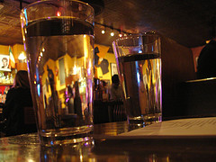 glasses at The Royale