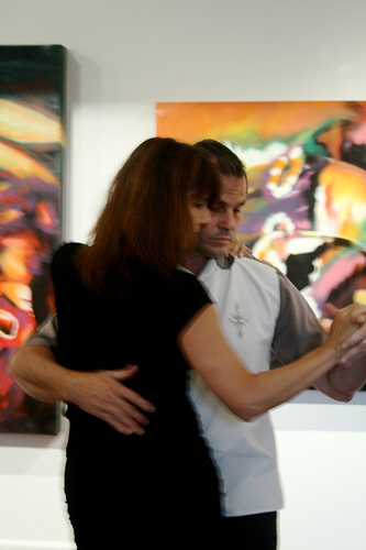Tango - man and woman with art behind 3764102652 936b800147 Daily Quote by Dixie Dynamite